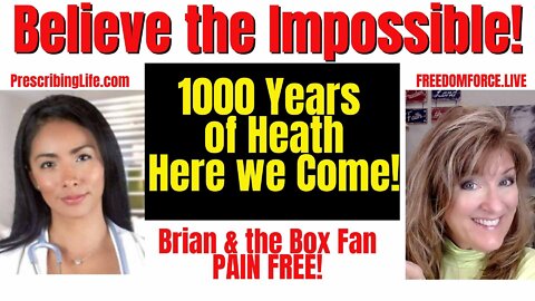 Believe the Impossible! Brian is getting Pain Free with Neural Therapy!! 9-4-22