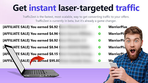 TrafficZest - Get instant laser-targeted traffic