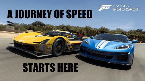 I can’t Belive the Journey Starts LIKE THIS! || FORZA MOTORSPORT || Xbox Series X