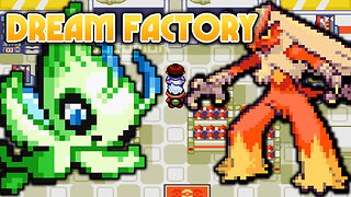Pokemon Dream Factory - GBA ROM Hack The author said He made the hardest challenge in Pokemon