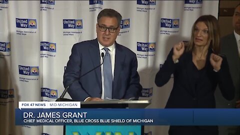 Dr. James Grant, Blue Cross Blue Shield of Michigan's chief medical officer, encouraged Michiganders who are still hesitant about the vaccines to talk with their doctors and learn more about the benefit and safety of the doses.