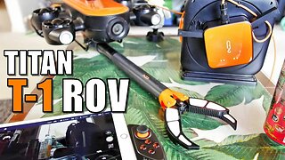 Geneinno TITAN T1 Underwater ROV with CLAW Review - Part 1 - [Unboxing, Setup & CLAW CRUSH TEST]