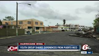Youth group shares experiences from Puerto Rico