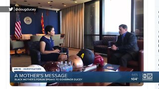 Valley mother shares message with Arizona Governor Doug Ducey