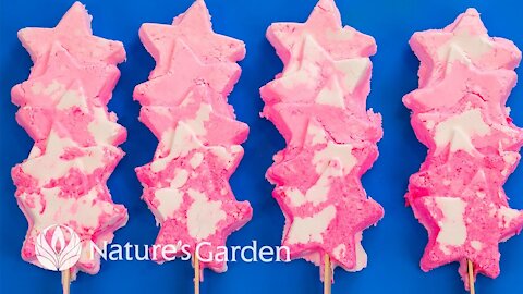 Whip Up Your Own Bubble Bars with Natures Garden