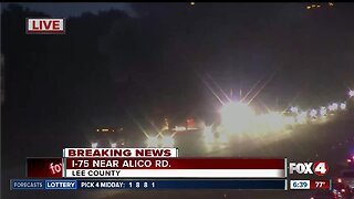 Vehicle fire on I-75