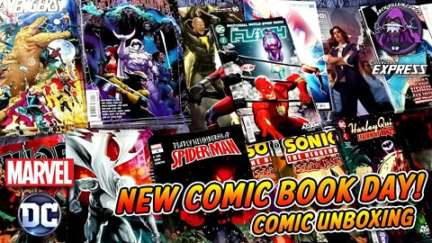 New COMIC BOOK Day - Marvel & DC Comics Unboxing October 19, 2022 - New Comics This Week 10-19-2022