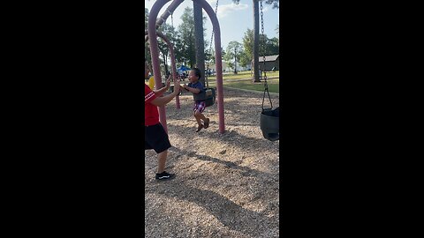 My son doesn’t like the swings