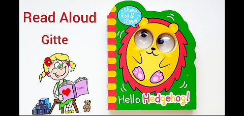 I'm a Hedgehog Board Book Read Aloud | #storytimewithgitte Googley Eyes Book