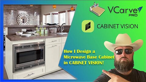 Designing a Microwave Base Cabinet in Cabinet Vision
