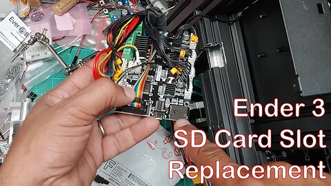 Ender 3 SD Card Slot Replacement