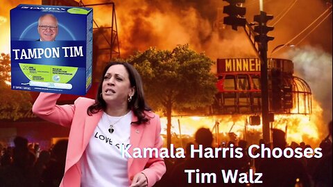 Kamala Harris Chooses Radical Leftist Tim Walz - What To Know