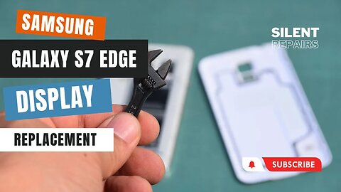 Samsung Galaxy S7 Edge | Screen repair | Diusplay replacement | Repair video