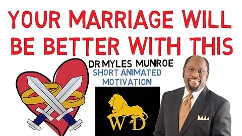 UNBELIEVABLE SECRET TO MARRIAGE BLISS by Dr Myles Munroe (Must Watch NOW!)
