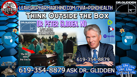 DR PETER GLIDDEN Live Q&A 619-431-0334