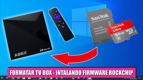 Formatar "tv box" via cartão sd!!!