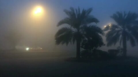 MORNING FOGGY IN KUWAIT #kuwait #fog #onyoutube #ofwlife