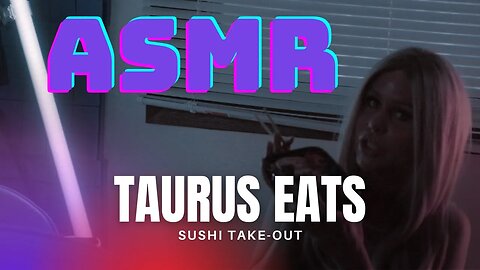 Taurus eats sushi take-out PARODY