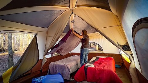 Alternative To Van Life? Living in a Tent