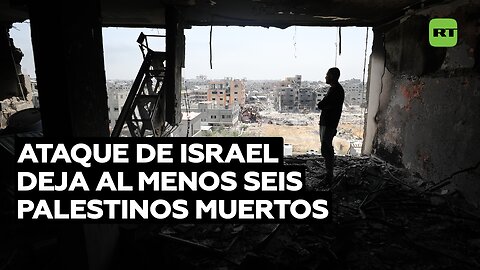 Al menos seis palestinos mueren en un ataque de Israel contra un campo de refugiados