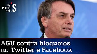 Bolsonaro vai ao STF para impedir censura nas redes