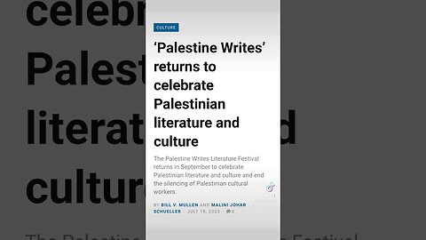 #Celebrate #Palestine #Culture #History #Literature #Palestinian #politics