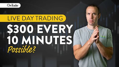 [LIVE] Day Trading | $100 Every 10 Minutes... Possible?