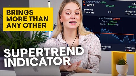 +$3000 😳SuperTrend Indicator Strategy brings more than any other Pocket Option Strategy