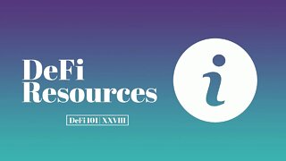 Top 10 DeFi Resources