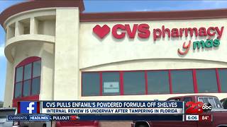 CVS stores pull Enfamil product nationwide