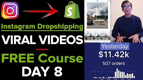 [Free Course 8/21] Instagram Dropshipping: Posting VIRAL Content On Your Instagram Page!