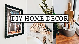 DIY EASY AND QUICK HOME DECOR IDEAS - Unique decorations which don't take a lot of time to make