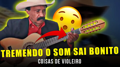 INACREDITÁVEL, como o Tião do Pinho toca a viola caipira!!