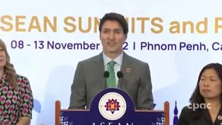 Justin Trudeau gets GRILLED by Reporter regarding Uyghurs