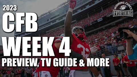 Week 4 College Football Preview & TV Viewing Guide, Bama trolling, Colorado TV#s & more!