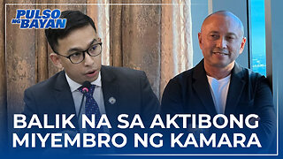 Rep. Arnie Teves, balik na sa aktibong miyembro ng Kamara