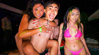 I Went To The CRAZIEST Pool Party!