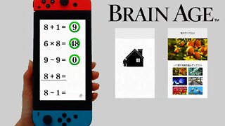 Brain Age coming to Nintendo Switch
