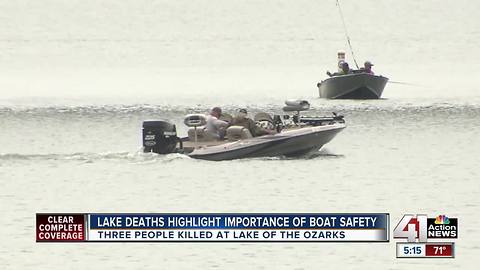 Missouri Highway Patrol urging boat safety