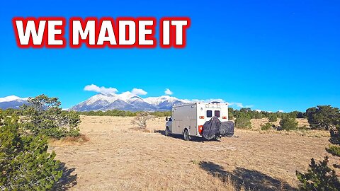 We Made It Across The Rocky Mountains Taking My Secret Pass | Ambulance Conversion Life