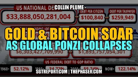 GOLD & BITCOIN SOAR AS GLOBAL PONZI COLLAPSES -- COLLIN PLUME