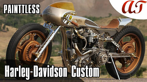 Harley-Davidson SPECIAL SHOWBIKE Custom: PAINTTLESS * A&T Design