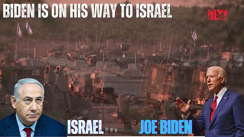 Biden is on his way to Israel and Jordan.