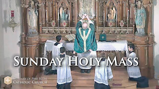 Holy Mass for the Twenty-First Sunday in Ordinary Time, Aug. 22, 2021