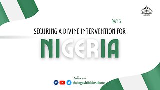 FRIDAY 2022-09-30 - PROPHETIC WORD - NIGERIA SHALL BE SAVED - APOSTLE OSAIHIE ODIGWE