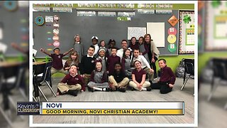 Kevin's Classroom: Good morning, Novi Christian Academy!