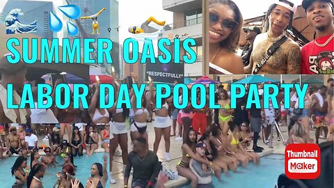 PT.2 SUMMER OASIS LABOR DAY ROOF TOP POOL PARTY W/ 32 GANG @CJON32s, @392CP