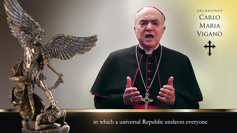 Archbishop Carlo Maria Vigano Calls for Resistance Against New World Order