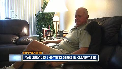 EXCLUSIVE: Clearwater golfer survives being struck by lightning