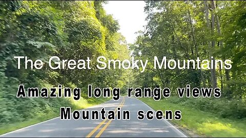 Amazing long range views - mountain scenes